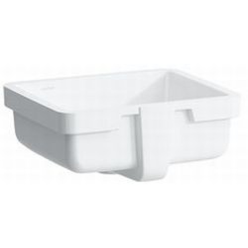 LAUFEN LIVING CITY Umyvadlo vestavěné 400x335 mm, bez otvoru 8.1243.4.000.109.1