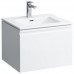 LAUFEN PRO S Umyvadlo se skříňkou 60 cm, s vnitřní zásuvkou, grafit mat 8.6096.2.480.104.1