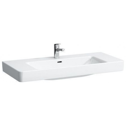 LAUFEN PRO S Umyvadlo do nábytku 105 cm, 3 otvory, bílá LCC 8.1696.6.400.108.1 LAUFEN PRO S Umyvadlo do nábytku 105 cm, 3 otvory, bílá LCC 8.1696.6.400.108.1