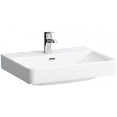 LAUFEN PRO S Umyvadlo 600x465 mm, se 3 otvory, bez přepadu, bílá 8.1096.3.000.158.1