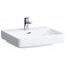 LAUFEN PRO S Umyvadlo 550x465 mm, broušené, se 3 otvory, bílá 8.1696.2.000.108.1