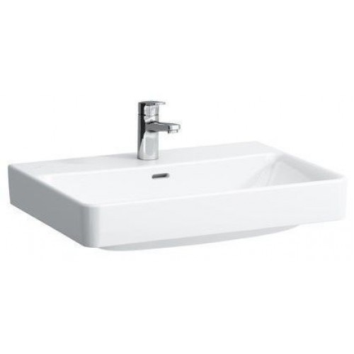 LAUFEN PRO S Umyvadlo, broušené, s otvorem, bez přepadu, bílá 8.1696.4.000.111.1