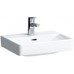 LAUFEN PRO S Umývátko 45x34 cm, broušené, s 1 otvorem, bílá 8.1696.1.000.104.1