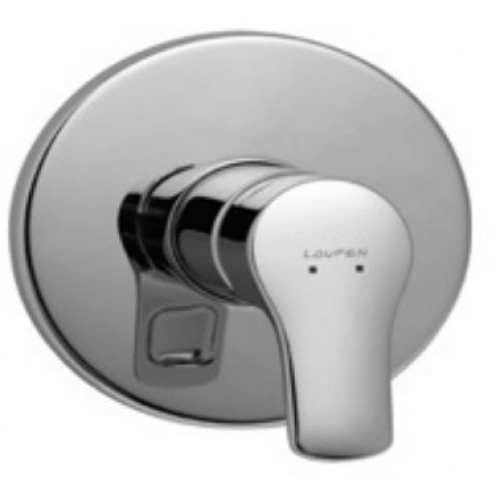 LAUFEN CURVEPRO Vrchní sada podomítkové sprchové baterie pro Simibox 3.3195.6