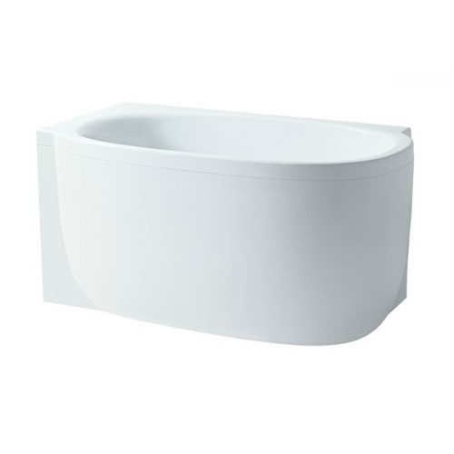 MIMO by LAUFEN L-panel pro vanu MIMO 140x80 pravý, bílý 2.9355.6.000.000.1