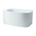 MIMO by LAUFEN L-panel pro vanu MIMO 140x80 pravý, bílý 2.9355.6.000.000.1