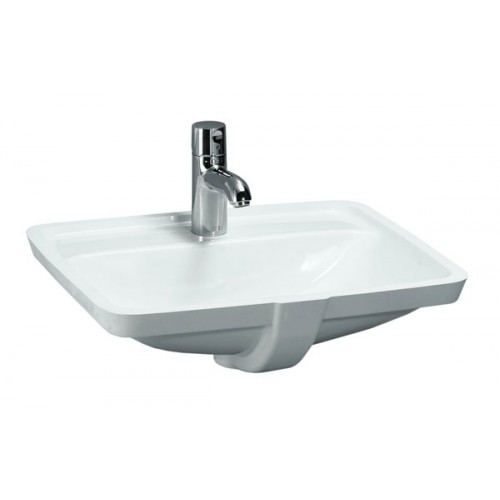 Laufen PRO A Vestavěné umyvadlo 60x40 cm, oboustranně glazováno, bílé 8.1196.5.000.155.1