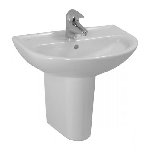 Laufen PRO B Umývátko 45x33 cm, s otvorem, bílé, 8.1595.2.000.104.1