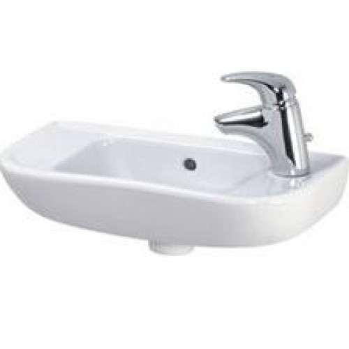 Laufen PRO C Umývátko 50x25 cm, s otvorem, bílé, 8.1695.7.000.106.1