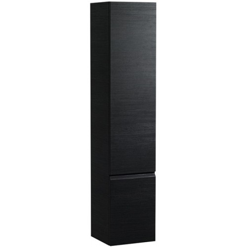 LAUFEN PRO Vysoká skříňka, levá, 350mm, 4 skleněné poličky, wenge, 4.8312.1.095.423.1