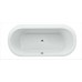 LAUFEN SOLUTIONS Vana 190x90cm, bílá, 230l, s konstrukcí, 2.2551.1.000.000.1