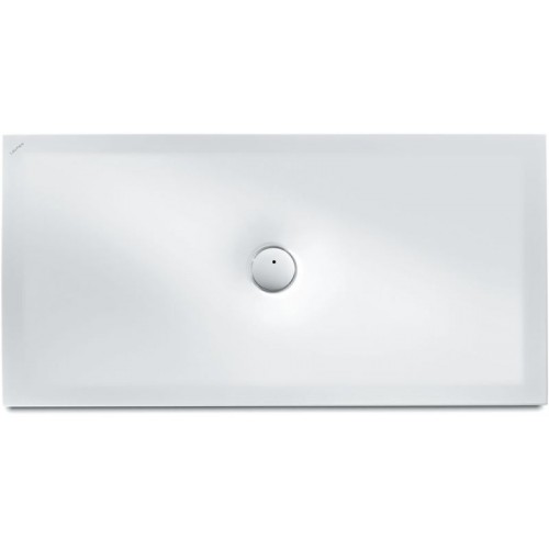 LAUFEN INDURA ocelová sprchová vanička, 70 x 140 cm, bílá+ Antislip, s protihlukovou izolací 2.1507.5.600.040.1