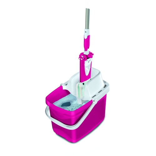 LEIFHEIT Leifheit sada Combi Clean mop+vědro, růžová 55327