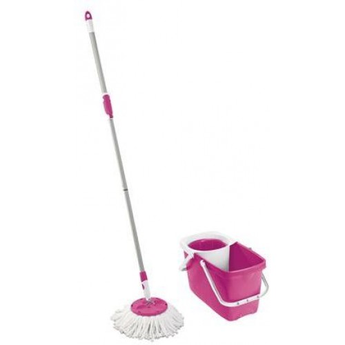 LEIFHEIT Set Clean Twist Mop, sweet pink 52043 LEIFHEIT Set Clean Twist Mop, sweet pink 52043