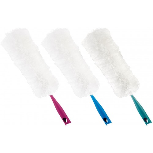 LEIFHEIT Duster XL Prachovka 38 cm (1 ks) - grey pink, blue, lagoon 41533