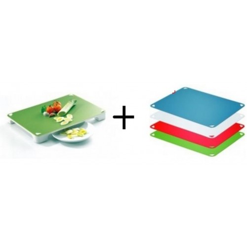 LEIFHEIT Prkénko na krájení Varioboard + Náhradní folie 03086+0308