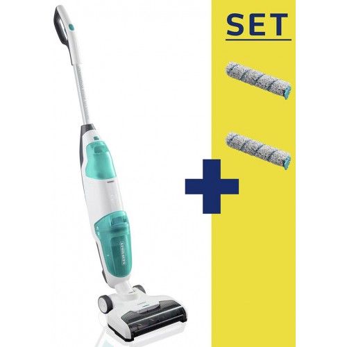 LEIFHEIT Regulus Aqua PowerVac Set Aku vysavač a mop + 2 čisticí válce 11922