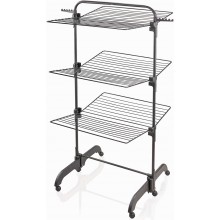 BAZAR LEIFHEIT Comfort Tower 420 BLACK Sušák na prádlo 81691 LEHCE POŠKRÁBÁNO!