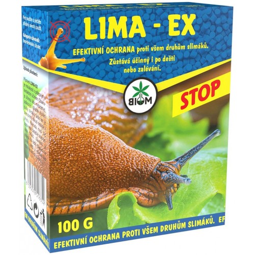 LIMA - EX proti slimákům 100 g, krabička LIMA - EX proti slimákům 100 g, krabička