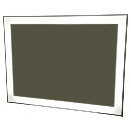 SAPHO LUMINAR zrcadlo v rámu s LED osvětlením 1200x550mm, chrom NL560 SAPHO LUMINAR zrcadlo v rámu s LED osvětlením 1200x550mm, chrom NL560