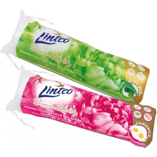 LINTEO PREMIUM Vatové polštářky - heřmánek 80 ks 102880 LINTEO PREMIUM Vatové polštářky - heřmánek 80 ks 102880