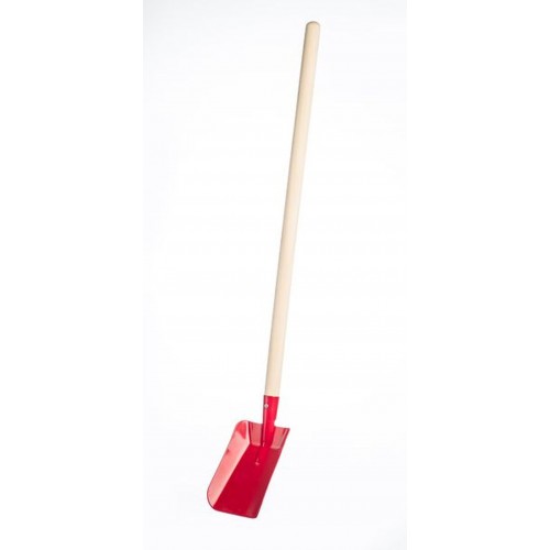 Lopata s násadou kov/dřevo 80cm, červená 34540019 Lopata s násadou kov/dřevo 80cm, červená 34540019