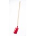Lopata s násadou kov/dřevo 80cm, červená 34540019