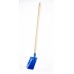 Lopata s násadou kov/dřevo 80cm, modrá 34540019