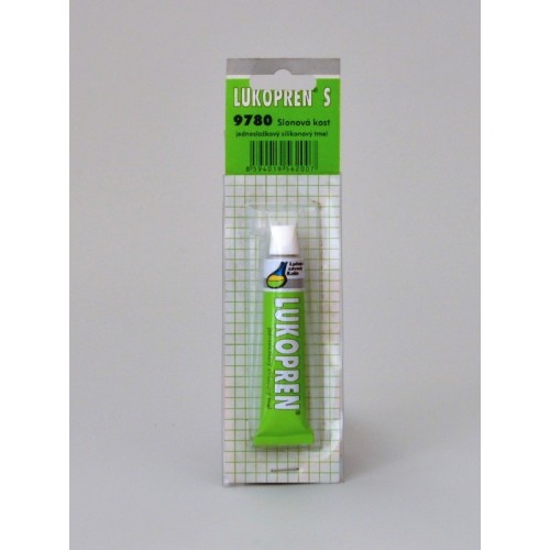 LUKOPREN S9780 silikonový tmel 25 ml, červenohnědá