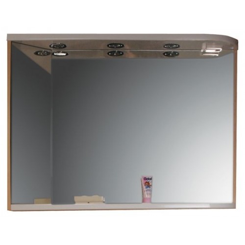 RAVAK Praktik M 780 L zrcadlo s poličkou, bříza/bílá X000000160
