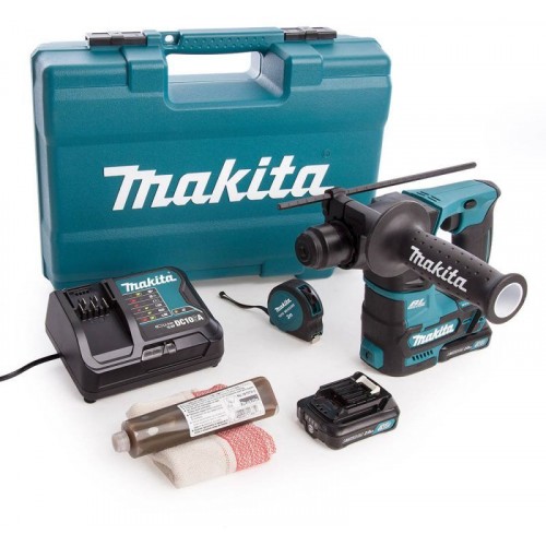 MAKITA HR166DWAE1 Aku vrtací kladivo Li-ion (2x2,0Ah/12V)