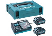MAKITA 191J81-6 Sada Li-ion XGT 40V 2xBL4025 akumulátor + DC40RA nabíječka + Makpac