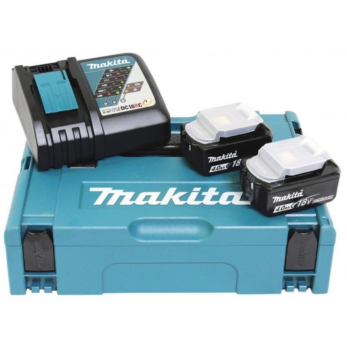 MAKITA 197494-9 sada baterie 2xBL1840 + nabíječka DC18RC v Makpac 1