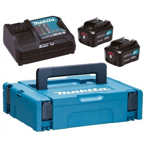 MAKITA 197641-2 Sada Li-ion CXT 12V 2xBL1041B + DC10SB rychlojnabíječka + Makpac 1