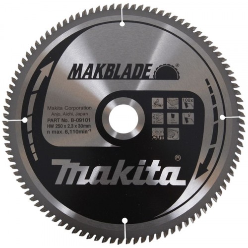 MAKITA B-09101 Pilový kotouč 250x30mm 100Z