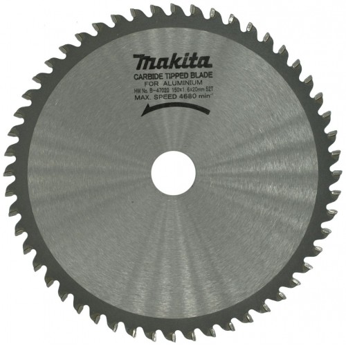 MAKITA B-47020 pilový kotouč 150x20mm TCT 52Z hliník