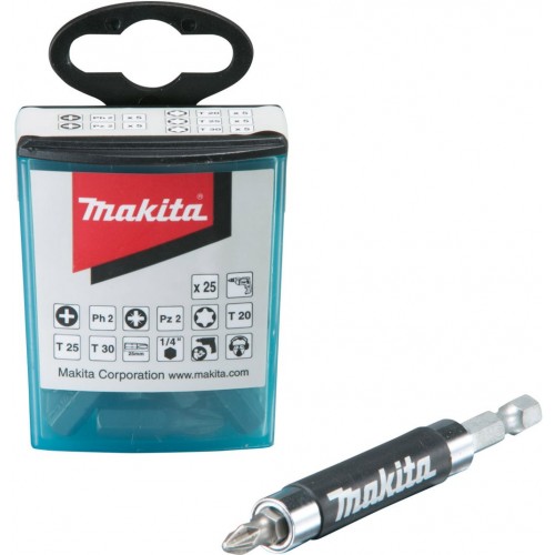 MAKITA B-48789 Sada bitů 26 ks, adaptér 120mm