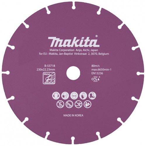 MAKITA B-53718 diamantový kotouč 230x1.6x22,23mm