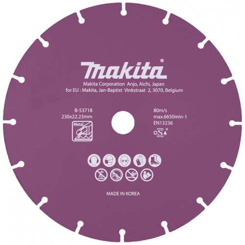 MAKITA B-53718 diamantový kotouč 230x1.6x22,23mm