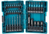 MAKITA B-66896 set bitů a vrtáků 33 ks ImpactBLACK