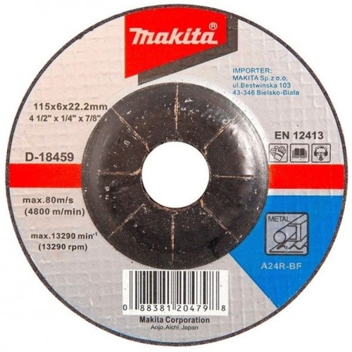 MAKITA D-18459 brusný kotouč na kov 115x6x22mm