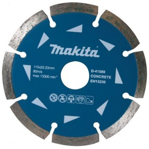 MAKITA D-41589-10 diamantový kotouč segmentový 115x22,23mm 10ks MAKITA D-41589-10 diamantový kotouč segmentový 115x22,23mm 10ks