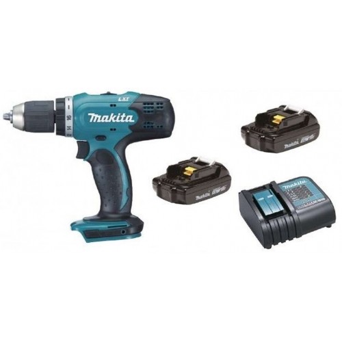 VÝPRODEJ MAKITA DDF453SYX4 Aku vrtací šroubovák Li-ion (2x1,5Ah/18V) ROZBALENO!!