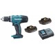 MAKITA DDF453SYX4 Aku vrtací šroubovák 2x Li-ion 18V/1,5 Ah