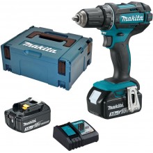 MAKITA DDF482RFJ Aku vrtací šroubovák Li-ion (2x3,0Ah/18V) Makpac 2