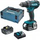 MAKITA DDF482RFJ Aku vrtací šroubovák Li-ion (2x3,0Ah/18V) Makpac 2