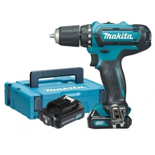 MAKITA Aku vrtací šroubovák 10,8V, 2 x 2,0 Ah Aku DF331DSAJ