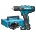 MAKITA Aku vrtací šroubovák 10,8V, 2 x 2,0 Ah Aku DF331DSAJ