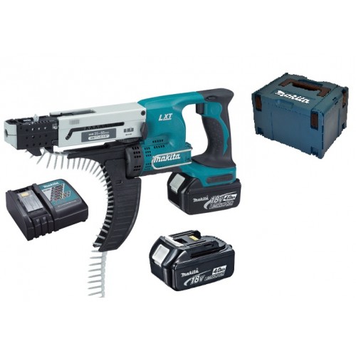 MAKITA Aku šroubovák se zásobníkem 25 - 55mm, Li-ion 18V/3,0Ah DFR550RFE