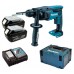 MAKITA Aku vrtací kladivo Li-ion 18V/4,0Ah, systainer DHR165RMJ